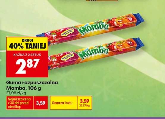 Guma rozpuszczalna Mamba, 106 g