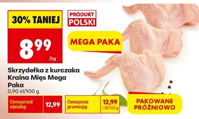 skrzydełka z kurczaka Kraina Mies Mega Paka