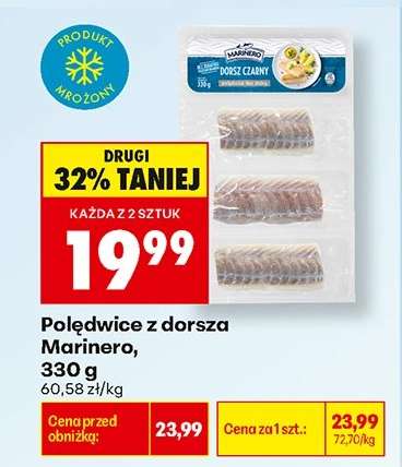 Polędwice z dorsza Marinero, 330 g