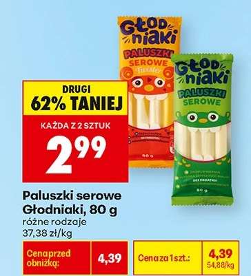 Paluszki serowe Głodniaki 80 g