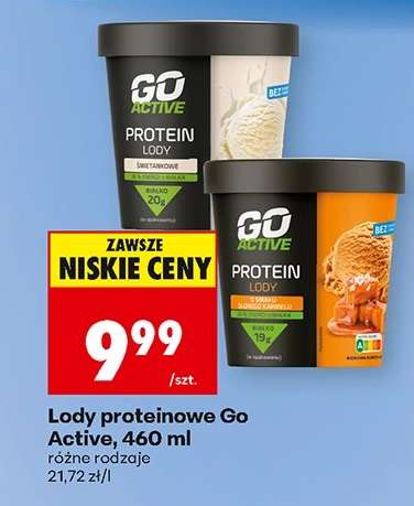 Lody proteinowe Go Active, 460 ml