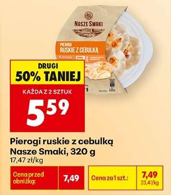 Pierogi ruskie z cebulką Nasze Smaki, 320 g