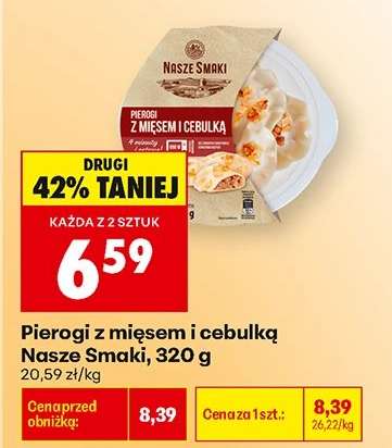 Pierogi z mięsem i cebulką Nasze Smaki 320 g