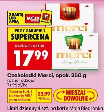 Czekoladki Merci opak 250 g