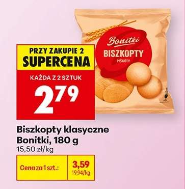 Biszkopty klasyczne Bonitki, 180 g
