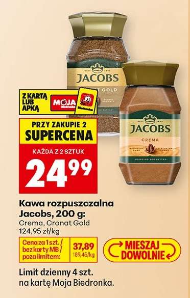 Kawa rozpuszczalna Jacobs, 200 g