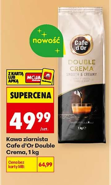 Kawa ziarnista Cafe d’Or Double Crema, 1 kg