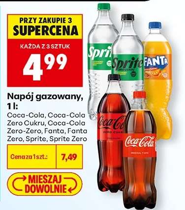 Napój gazowany, 1 l
