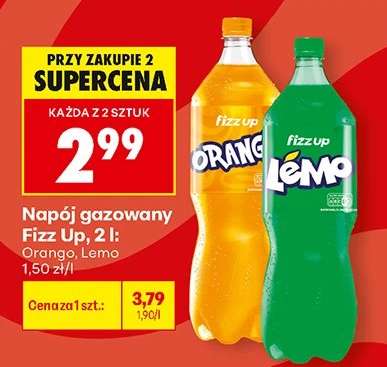 Napój gazowany Fizz Up, 2 l
