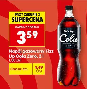 Napój gazowany Fizz Up Cola Zero, 2 l