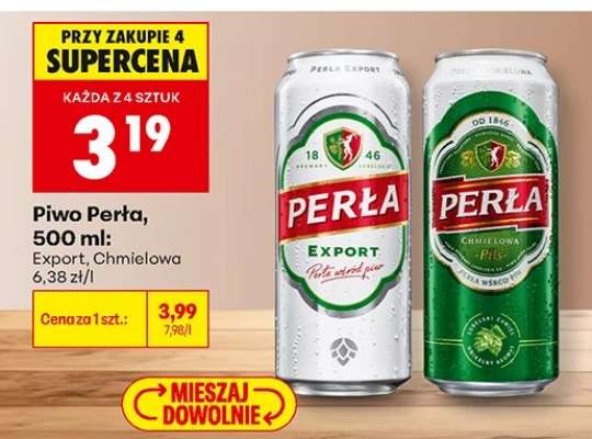 Piwo Perła, 500 ml