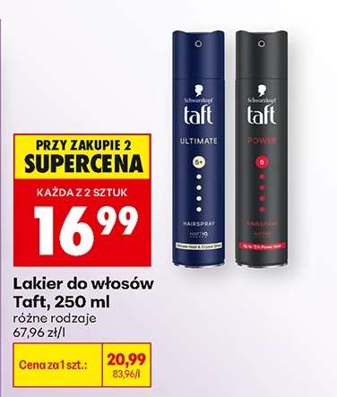Lakier do włosów Taft, 250 ml