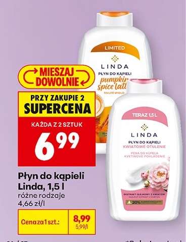 Płyn do kąpieli Linda, 1,5 l