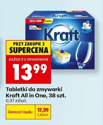 Tabletki do zmywarki Kraft All in One 38 szt