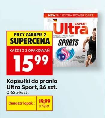 Kapsułki do prania Ultra Sport, 26 szt.
