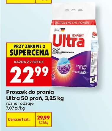 Proszek do prania Ultra 50 prań 3,25 kg