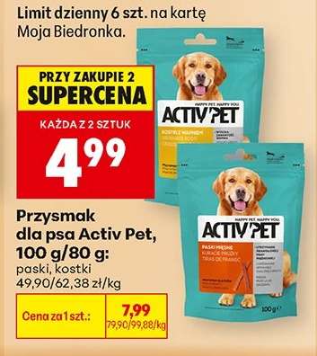 Przysmak dla psa Activ Pet, 100 g/80 g