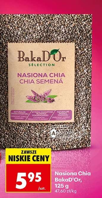 Nasiona Chia BakaD’Or, 125 g