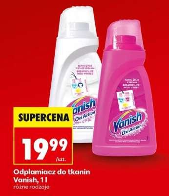 Odplamiacz do tkanin Vanish, 1l