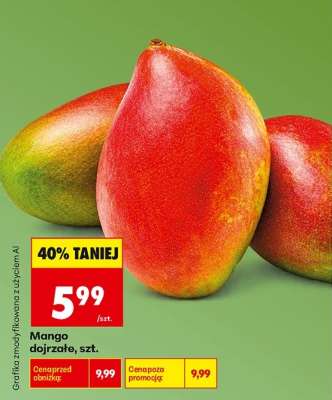 Mango dojrzałe, szt.