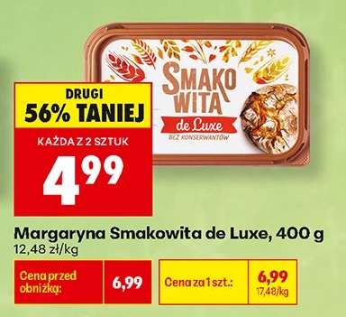 Margaryna Smakowita de Luxe, 400 g