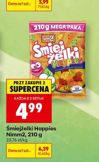 Śmiejżelki Happies Nimm2, 210 g