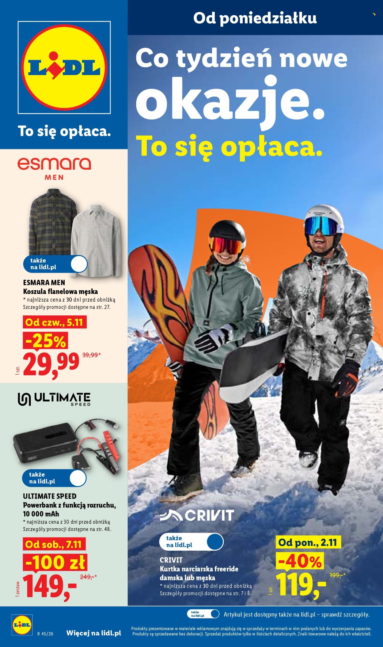 Gazetka Lidl - 2.11.2026 - 7.11.2026. Strona 1