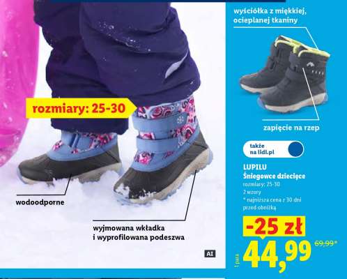 LUPILU Śniegowce dziecięce