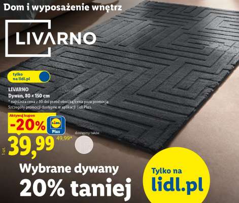 LIVARNO Dywan, 80 x 150 cm