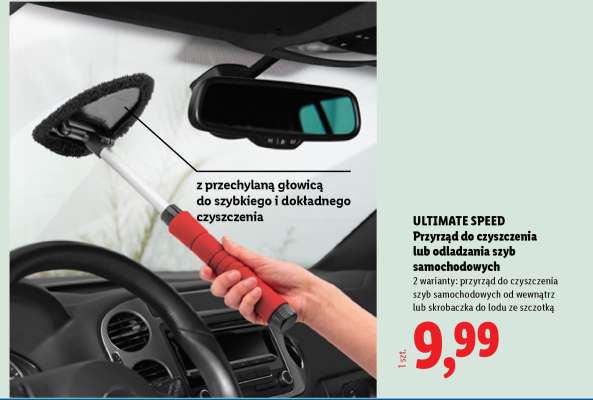 ULTIMATE SPEED Przyrząd do czyszczenia lub odladzania szyb samochodowych