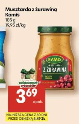 Musztarda z żurawiną
