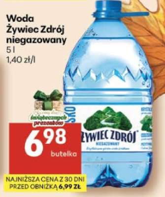 Woda Żywiec Zdrój niegazowany