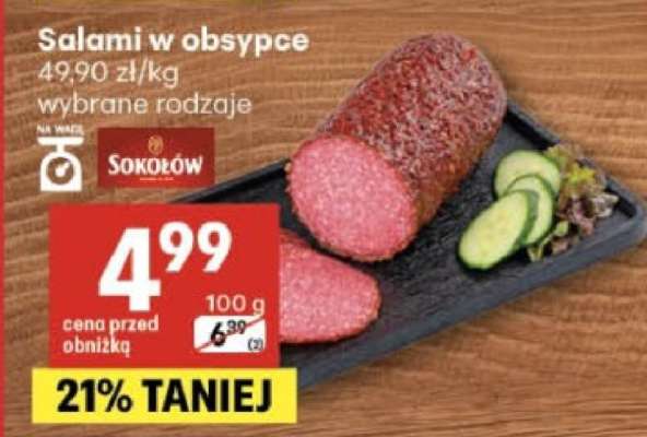 Salami w obsypce