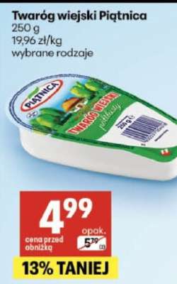 Twaróg wiejski PIĄTNICA