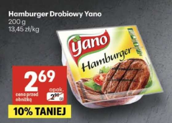 Hamburger drobiowy Yano