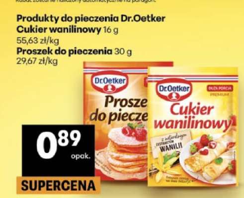 DR. OETKER Cukier wanilinowy