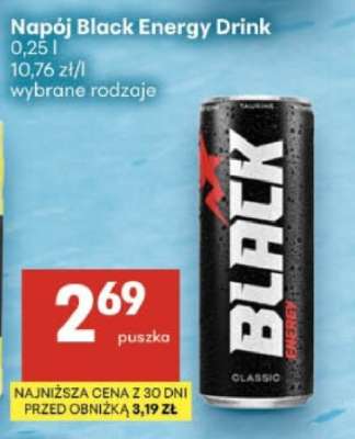 Napój Black Energy Drink