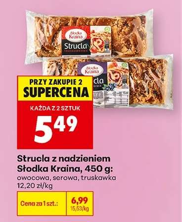 Strucla z nadzieniem Słodka Kraina 450 g