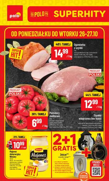 Gazetka Polomarket - 26.10.2026 - 27.10.2026.
