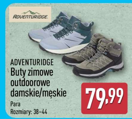ADVENTURIDGE Buty zimowe outdoorowe damskie/męskie