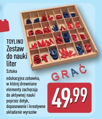 TOYLINO Zestaw do nauki liter