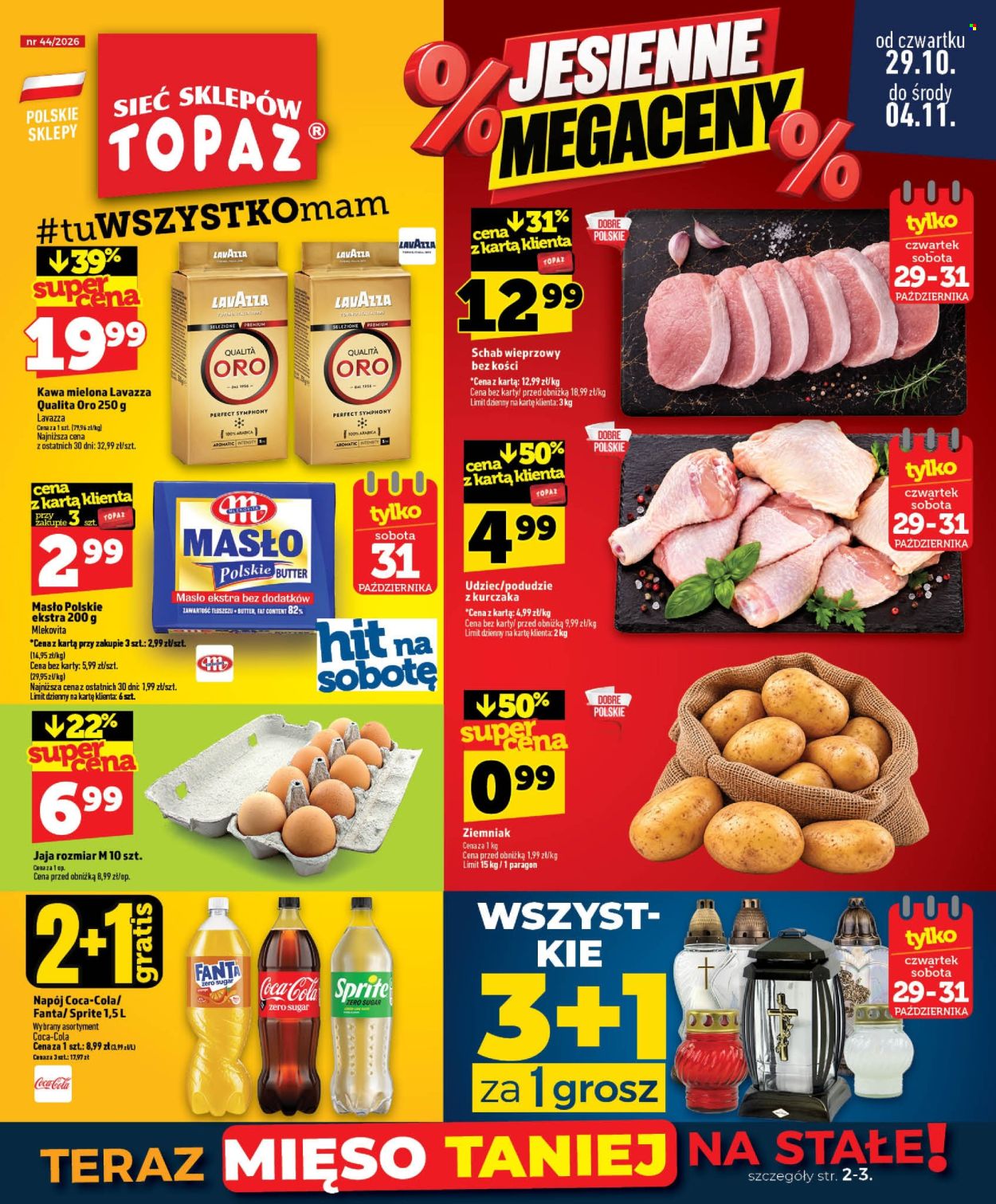 Gazetka Topaz - 29.10.2026 - 4.11.2026. Strona 1