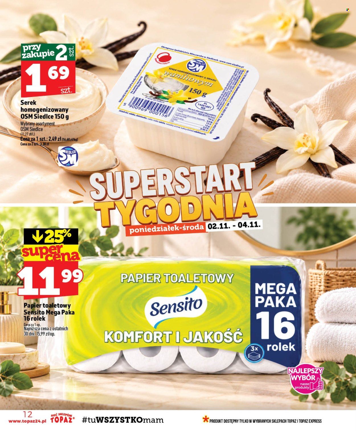 Gazetka Topaz - 29.10.2026 - 4.11.2026. Strona 12