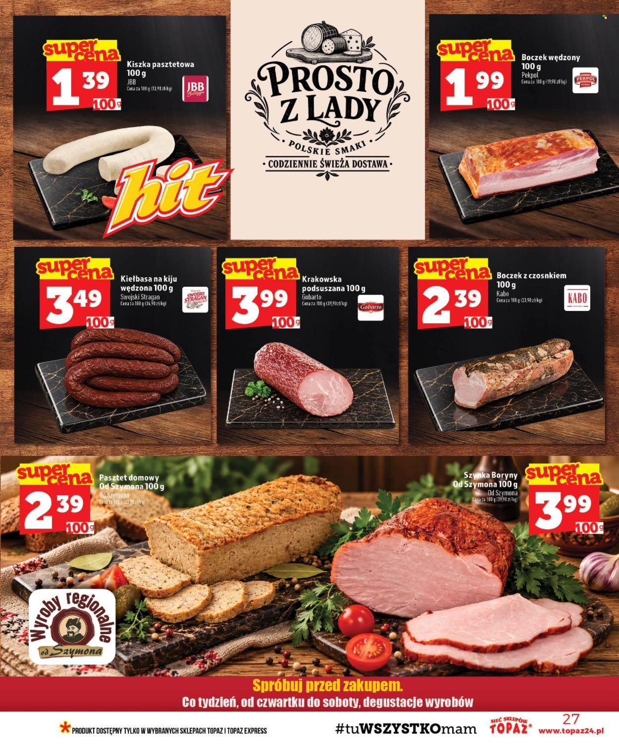 Gazetka Topaz - 29.10.2026 - 4.11.2026. Strona 27