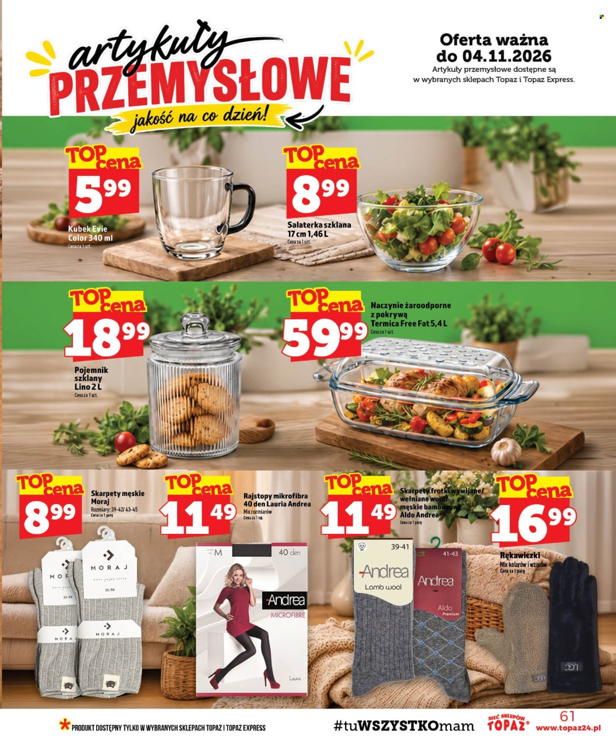 Gazetka Topaz - 29.10.2026 - 4.11.2026. Strona 61