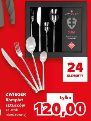 ZWIEGER Komplet sztućców ze stali nierdzewnej