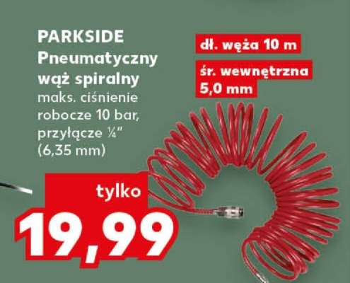 PARKSIDE Pneumatyczny wąż spiralny