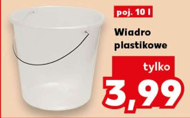 Wiadro plastikowe