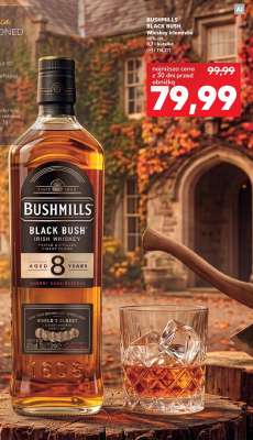 BUSHMILLS BLACK BUSH Whiskey irlandzka 40% vol. 0,7 litra