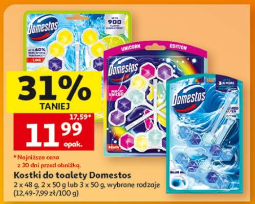 Kostki do toalety Domestos